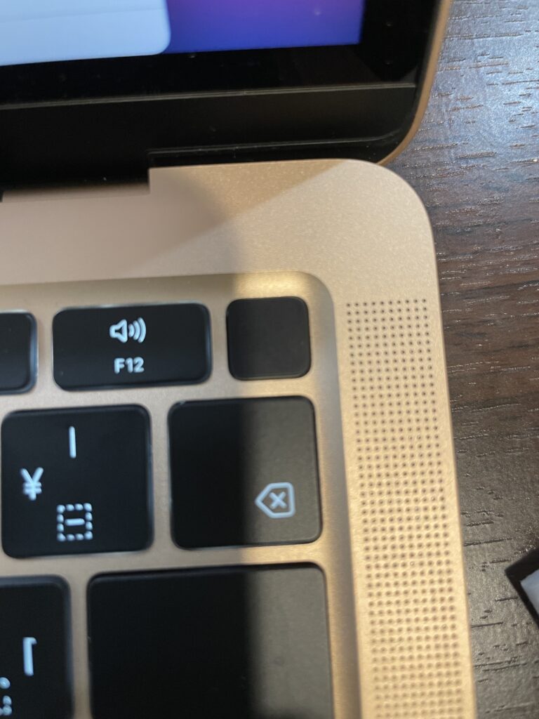 MacBook　指紋認証